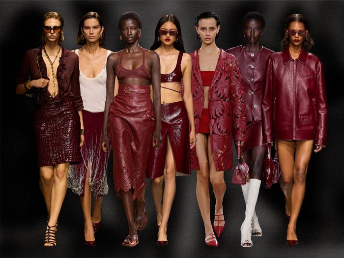 Burgundy! Oxblood! Merlot! 2024's "Rich" Color Trend That Will Be Everywhere
