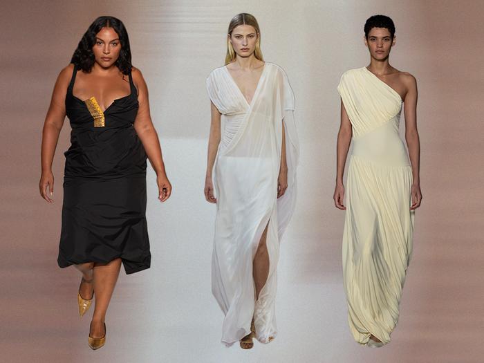 Fall's Top Trend? Dressing Like a Greek Statue, of Course