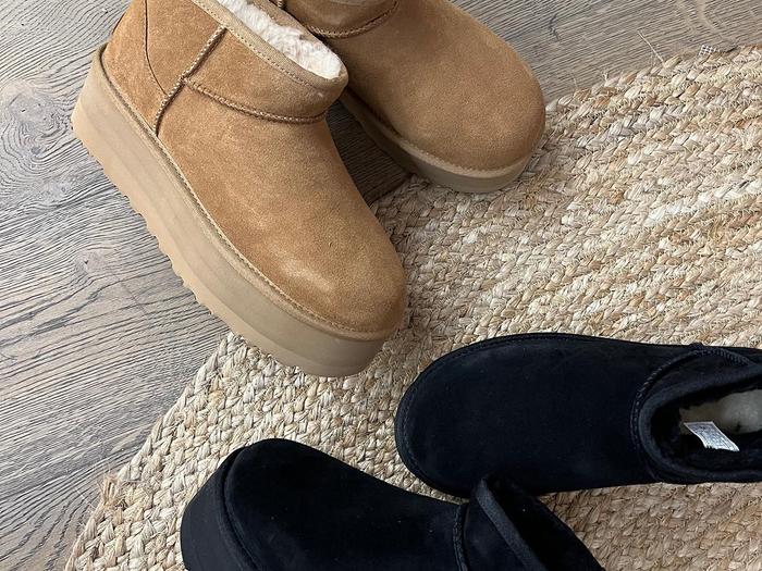 Those Viral Platform Ugg Boots Are Back in Stock With a Cool New Twist